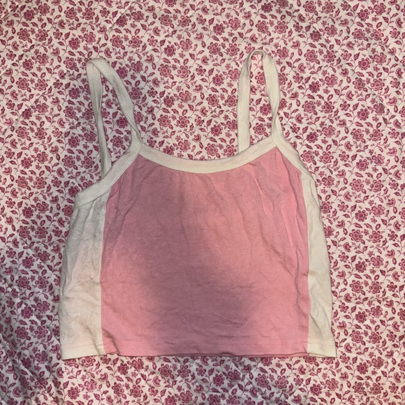 Pink and White Women's Top - Picture 1 of 1